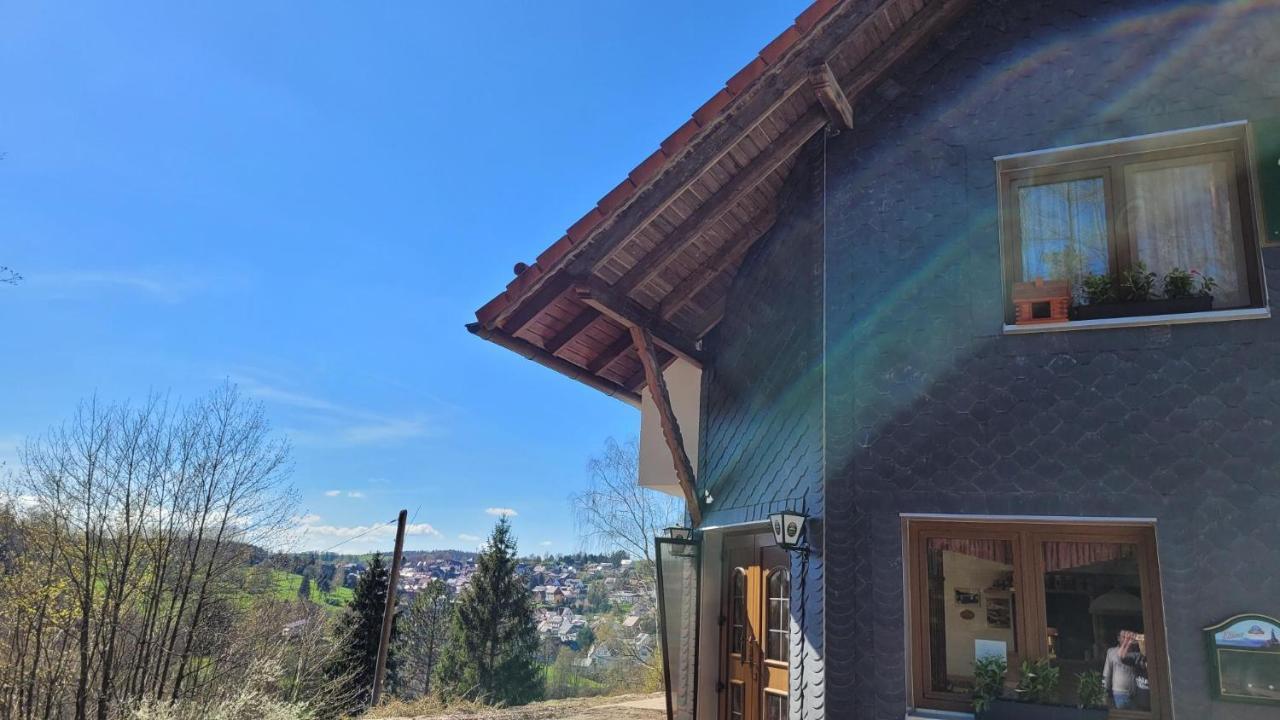 Waldpension Am Koepfchen Kurort Steinbach-Hallenberg Kültér fotó